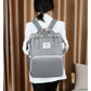 Baby Bed Mother Large Capacity Nappy Milk Bottle Backpacks with Changing Mat Convenient Baby Nursing Bags Gift Mommy Diaper Bags