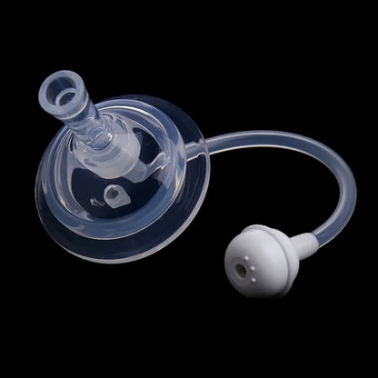Baby Bottle Straw Replacement Wide Mouth Caliber Silicone Feeding Accessories Learn Drinking Cups Straw for Head Replace