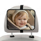 1 Pc Crash Tested And Certified Shatterproof Baby Car Mirror For Rear Facing Infant With Wide Larger Crystal Clear View