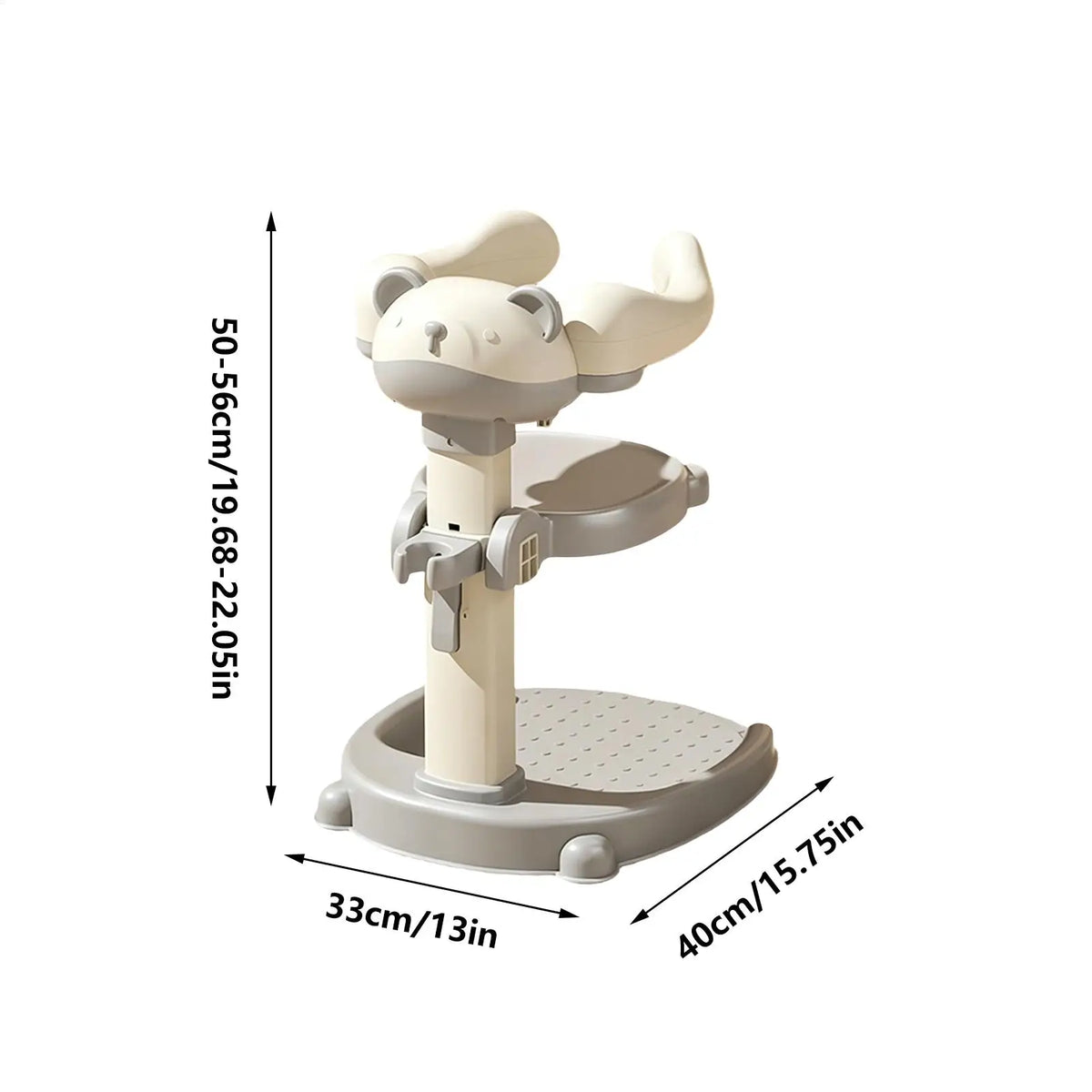 Baby Standing Shower Stand Adjustable Children's Bath Device Household Non-Slip Children's Bath Stand Baby Bath Stand Support