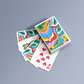 Classic Poker Card Set - Essential Party Game for Gatherings, Tabletop Games & Festive Fun, Durable & Portable Playing Cards