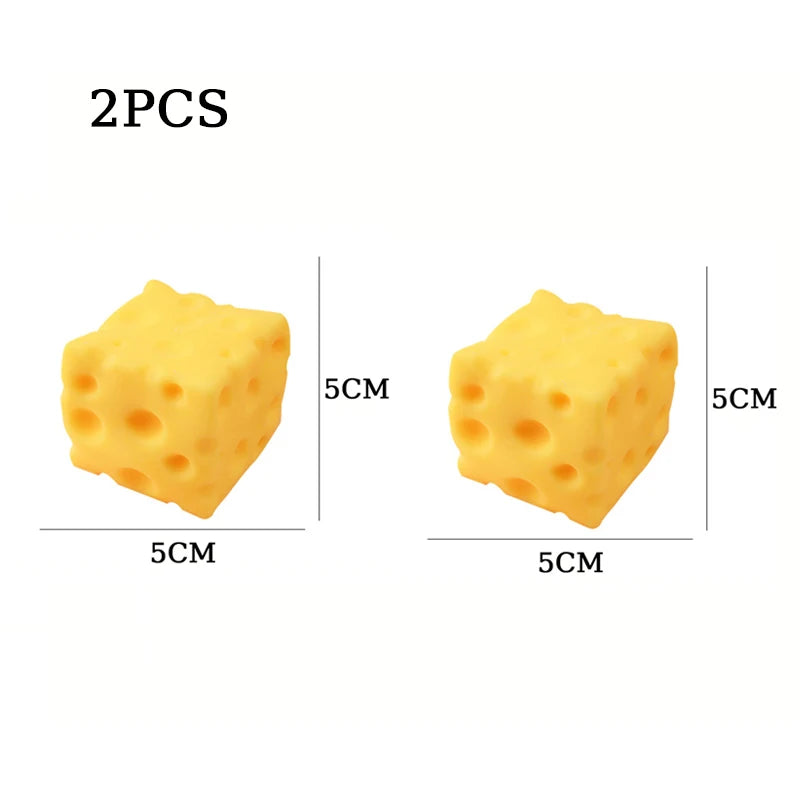 5/7/11Cm Giant Cheese Squeeze Toy Extra Large Size Cheese Squishy Fidget Toys Slow Rebound Shapeable Venting Ball Adults Gifts