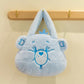 Care Bear Handheld Bag Doll Fried Dough Twists Dumpling Bag Plush Toy Doll Bag Grab Machine Doll Wedding Throw Doll Gift