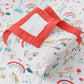 Baby bath towel newborn super soft cotton gauze 6-layer cotton class A large-size baby and children's bath wrap