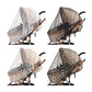 Stroller Mosquito Net Baby Anti-mosquito Full-Cover Printed Cart Universal Elastic Mesh Mosquito Net Stroller Accessories