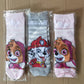 100% Genuine Paw Patrol 3Pairs Baby Spring Autumn Summer Knitted Socks Skye Everest Liberty Chase Marshall Rubble Rocky Age 3-7T