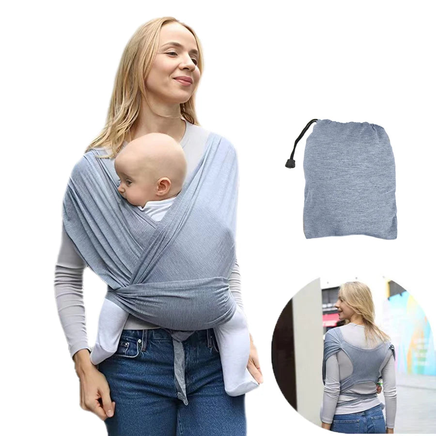 Ergonomic Baby Backpack Newborn Sling with Backpack Straps Outdoor Parenting X-shaped Support Comfortable Baby Carrier