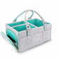New Felt Baby Diaper Storage Bag Portable Large Pocket Mommy Bag Large Capacity Nursery Organizer Infant Care