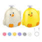 Cute chicken shape Electric Baby Nail Trimmer with 6 Replacement Grinding Heads Portable Electric Nail Clippers Baby Nail Care