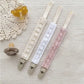 Lace Baby Pacifier Clip Chain Trendy Cloth & Plastic Pacifier Holder Teether Toy Ceether Toys Straps Nipple Holder Clips