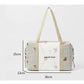 New Newborn Baby Care Diaper Bag Mommy Maternity Shoulder Bag Embroidery Quilted Stroller Diaper Storage Organizer Large Handbag