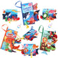 Baby Books Toys 0-6-12 Months,Baby Touch and Feel Crinkle Books, Newborn Infant Carseat Toys Shower Gifts Easter Basket Stuffers