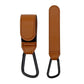 1/2/4pcs PU Leather Hook Stroller Hook Versatile Adjustable Hook For Stroller Organize Accessories Strong Bearing High Quality