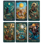 The Gilded Age Tarot | 78 Paper-Cut Art Cards | Includes a Guide, Suitable for Beginners and Experienced Readers
