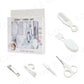 6-Piece Baby Grooming Kit Set, Complete Safe Nail & Hair Care for Newborns and Toddlers