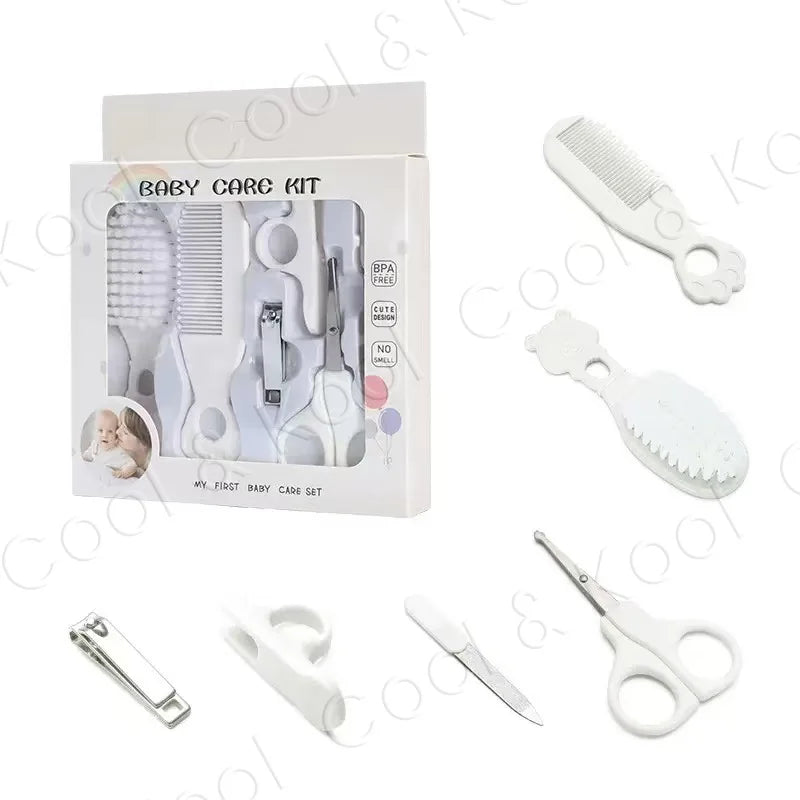 6-Piece Baby Grooming Kit Set, Complete Safe Nail & Hair Care for Newborns and Toddlers