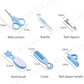 6-Piece Baby Grooming Kit Set, Complete Safe Nail & Hair Care for Newborns and Toddlers