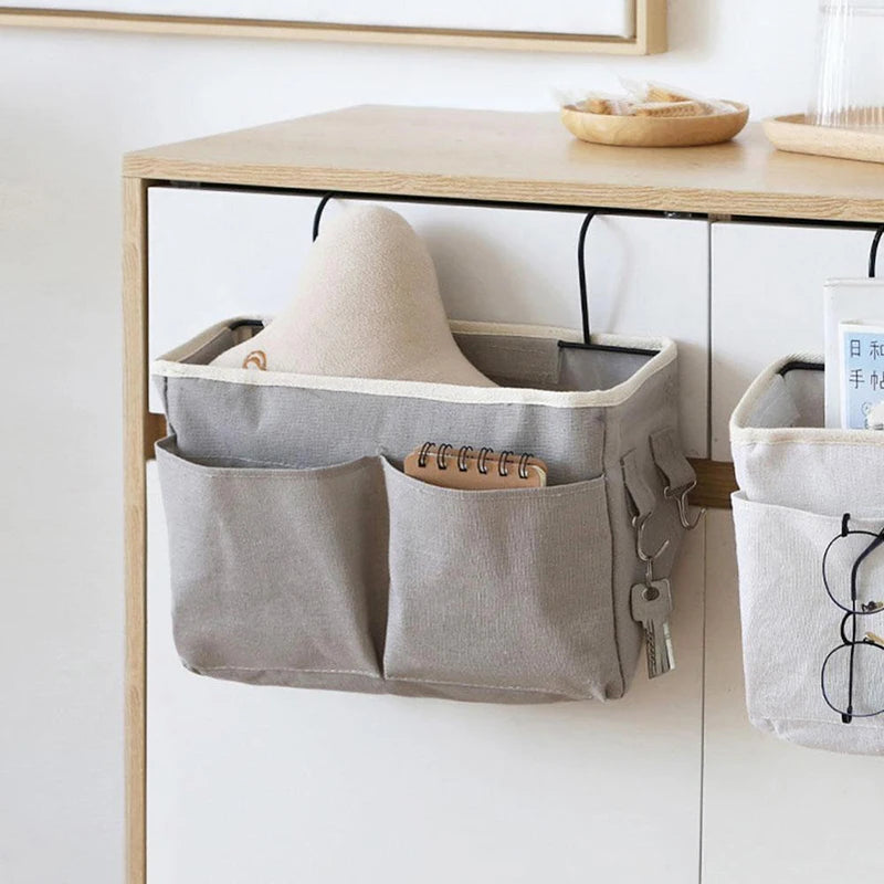 Portable Baby Care Essentials Hanging Organizers Crib Storage Cradle Baby Crib Organizer Diaper Bag Baby Bed Accessories