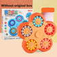 New Ten-sided Rotation Finger Magic Beans Spin Bead Puzzles Game Gyro Antistress Learning Educational Magic Disk For Children