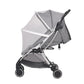 Baby Stroller Mosquito Net Full Cover Universal Summer Mesh Zipper Mosquito Insect Prevention Protection Bebies Pram Accessories