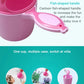 Toddler Shampoo Cup Baby Bath Caps Children Bathing Shower Spoons Child Washing Hair Cup Kids Bath Tools Kids Care Accessories