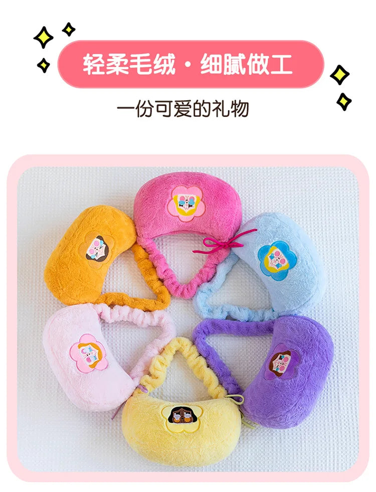 Care Bear Handheld Bag Doll Fried Dough Twists Dumpling Bag Plush Toy Doll Bag Grab Machine Doll Wedding Throw Doll Gift