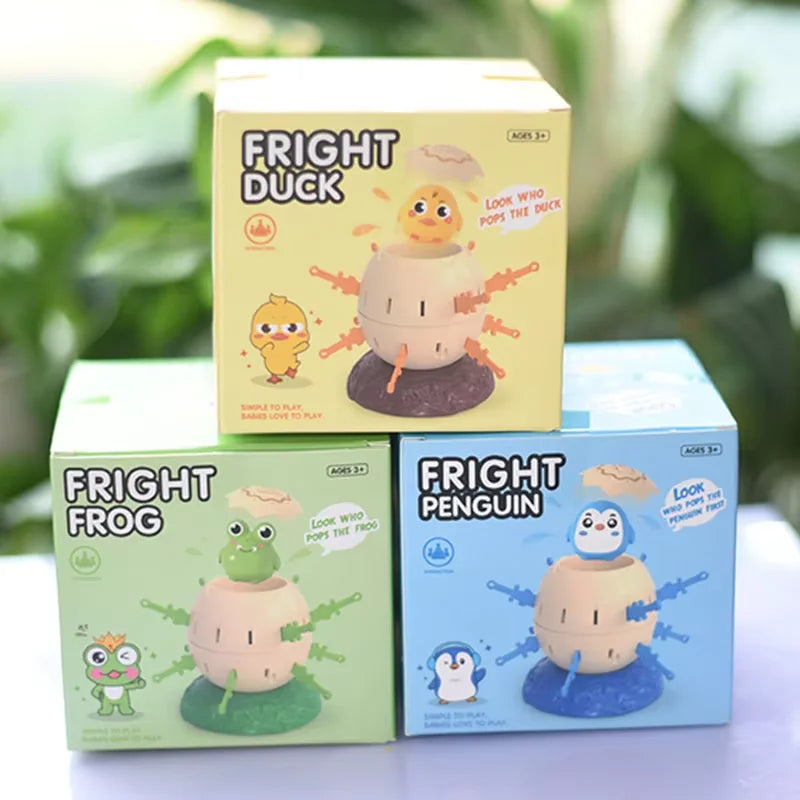 3 Styles Fright Animal Surprise Egg Sword Insert Game Pirate Barrel Style Interactive Toy Family Tabletop Game Bulk Party Favor