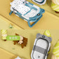 Household Newborn Baby Bath Tub Baby Can Sit and Lie Down Temperature-Sensing Bath Tub Bath Bucket Baby Folding Bath Tub