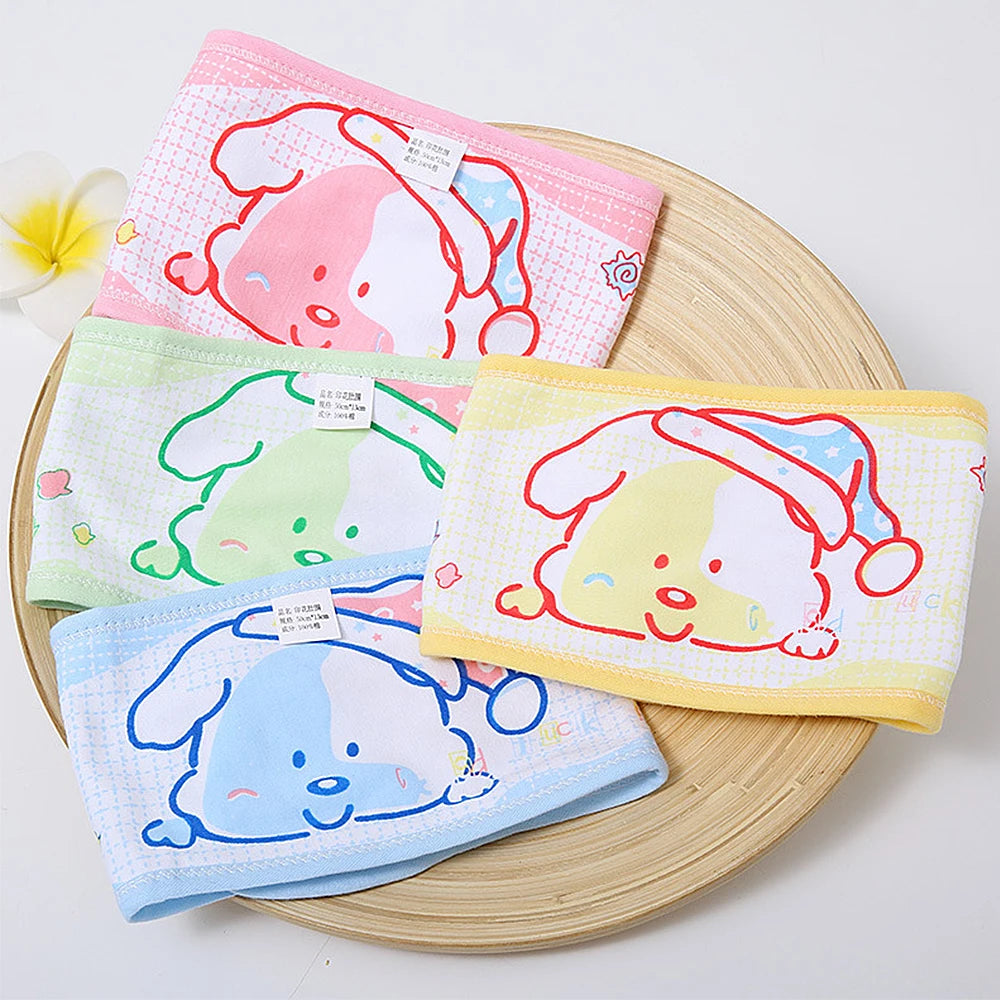 1PC Infant Umbilical Cord Care Belly Navel Belt Belly Protection Baby Newborn Soft Breathable Cotton Umbilical Cord Care