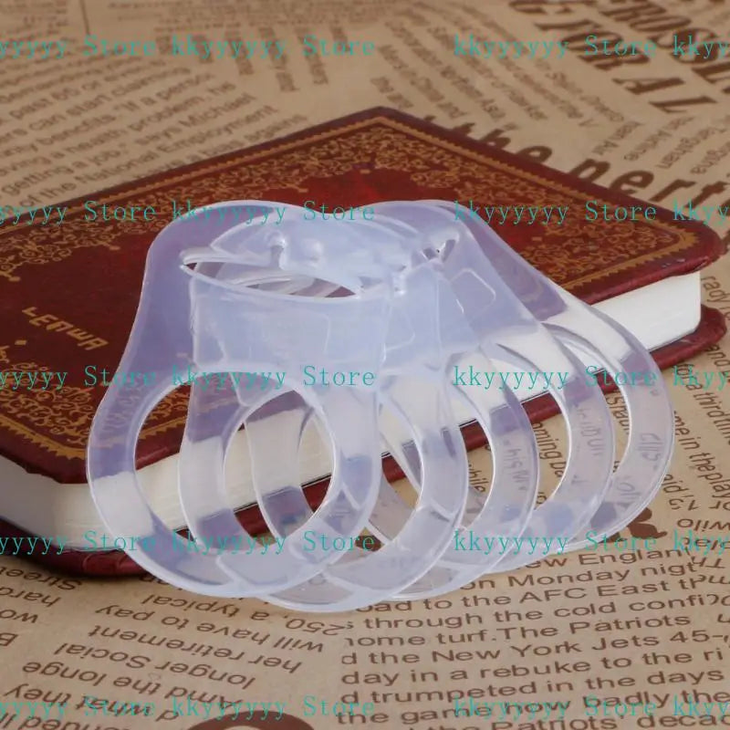 652F 5pc/set Dummy Pacifier Holder Clip Adapter Ring Button Pacifier Adapter Diy Baby Gift Accessories