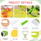 13Pcs Montessori Kitchen Tools Set Cookware Baking Toy Kids Safe Knifes With Cutting Board for Toddlers Real Cooking Accessories