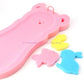 85AE Baby Bath Cushion Newborn Bath Anti-slip Cushion for Seat Infant Floating Bathtub Pad Shower Support Mat Security