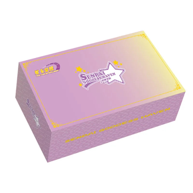 New SENPAI GODDESS HAVEN 6 TCG Anime Girls Collection card 1 Box 90Pcs MR SSR CP Limited cards Child toy