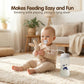 3-in-1 Hands-Free 300ML Wide-neck Baby Bottle,Milk Storage Bottle,Pacifier,Multi-Function Anti-Drop Gravity Ball Feeding Bottle