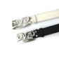 Unisex Nostalgic DVD Buckle Belt Versatile Black White Decorative Waist Straps Belt for Men Women Jeans Matching Gift for Her