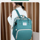 Baby Bed Mother Large Capacity Nappy Milk Bottle Backpacks with Changing Mat Convenient Baby Nursing Bags Gift Mommy Diaper Bags