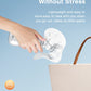 Manual Breast Pump Baby Bottle 2-in-1 Milk Extractor & Storage Bottle Soft Silicone Massage BPA-Free for Nursing Mom MB6