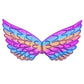 Girls Boys Birthday Unicorn Party Decor Rainbow Unicornio Wings Headband Kids Cosplay Supplies Boy Girls Baby Shower Decorations