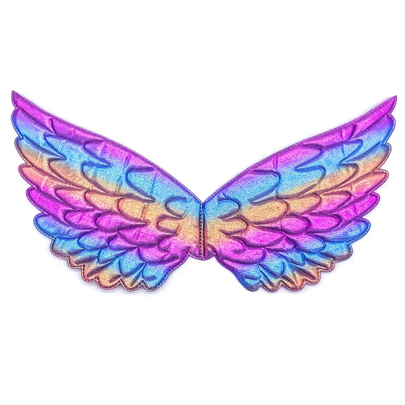 Girls Boys Birthday Unicorn Party Decor Rainbow Unicornio Wings Headband Kids Cosplay Supplies Boy Girls Baby Shower Decorations