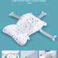 PANGDUBE Baby Bath Seat Newborn Bathtub Cushion Adjustable Support Pad with Non-Slip Mat 0-12 Months Shower Safety Float