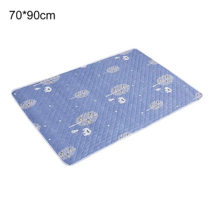 Waterproof And Washable Diaper Pad Bed Care Pad For Baby Cute Cartoon Bed Protector Diaper Bedding Comfortable Breathable
