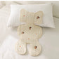 Baby Stroller Seat Cushion Pad Bear Bunny Embroidery All Seasons Cotton Breathable Cart Mattress Infant Newborn Pram Accessories