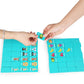 Children Hand Scratch Wooden  Puzzle Toy Board Baby Cartoon Montessori Early Education Farm Fruit Cognitive Puzzle Toy