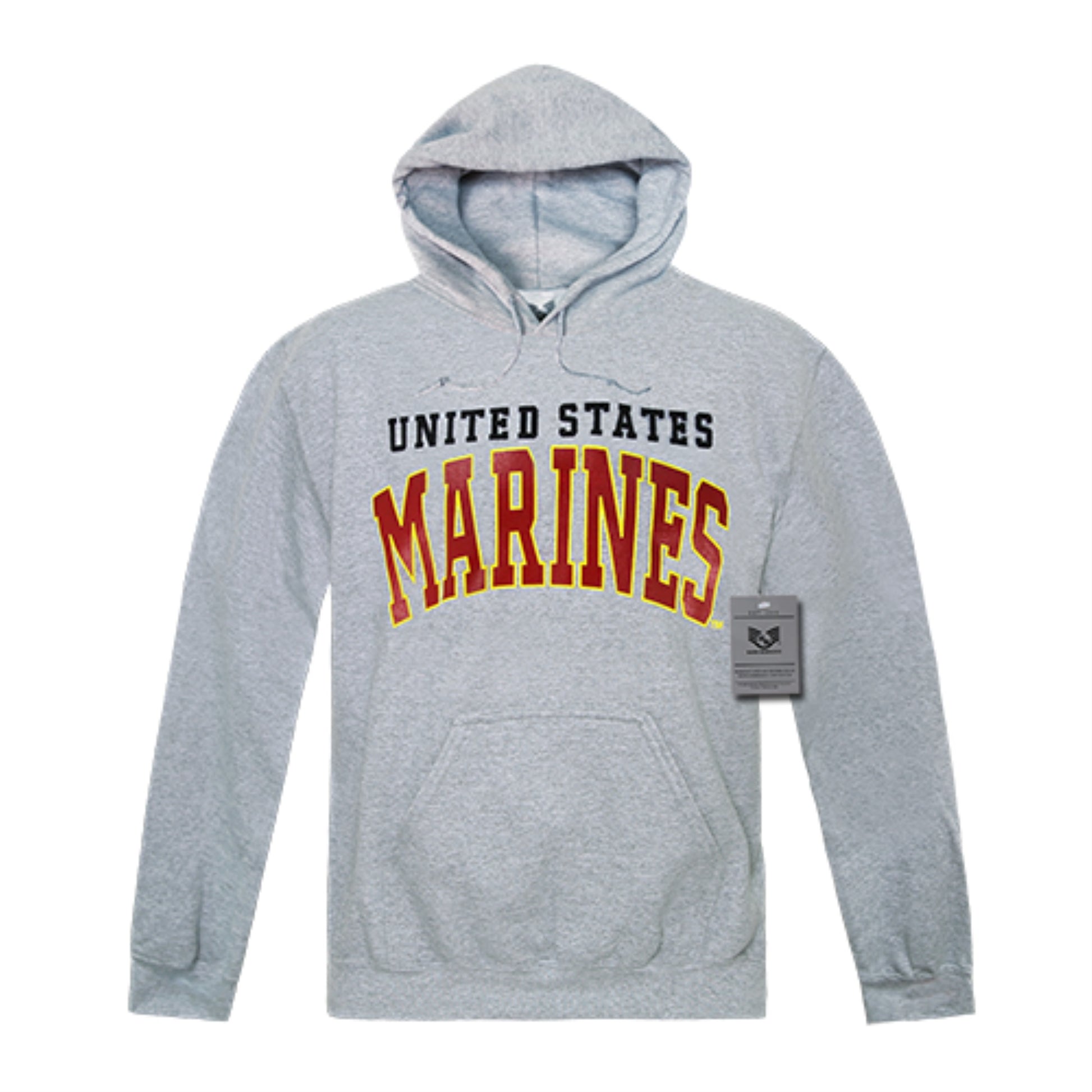 Pullover Hoodie,US Marines, H.Grey, S