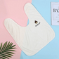 Soft Baby Bibs Skin Friendly Water Absorbent Children's Washcloth Adjustable Snaps Toddler Face Towel for Feeding Eating