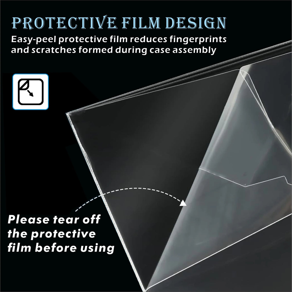 5PCS Clear Plastic Protector Case For Japanese Half Box; DELUXE & PKMN GO BOOSTER Box