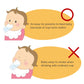 Baby Learns to Drink Water Cup, Baby Drinks Water and Milk, Anti Choking and Nose Protection, Slanted Mouth Cup