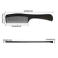 Professional Barber Styling Comb for Long Wet or Curly Hair Black Carbon Fibre Heat Resistant Anti-static Detangling Ergonomic