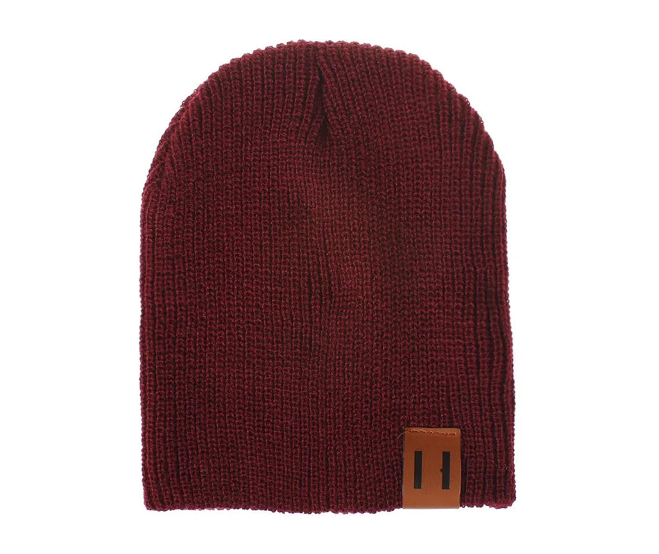 Baby Hat Kids Newborn Knitted Cap Crochet Solid Children Beanies Boys Girls Hats Headwear Toddler Kids Caps Accessories Clothes