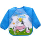 Baby Girls Apron Bibs Toddler Long Sleeve Scarf Waterproof Art Smock Feeding Bib Infant Boys Girls Kids Burp Cloth Bandana
